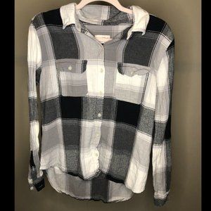 Black and White Flannel